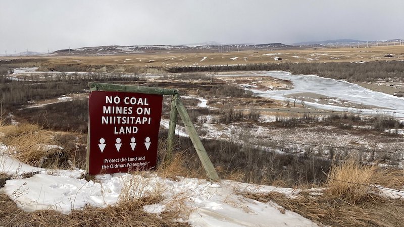 Tent Mountain coal mine: Niitsitapi Water Protectors, landowners group, environmental orgs urge Canada to designate project for assessment